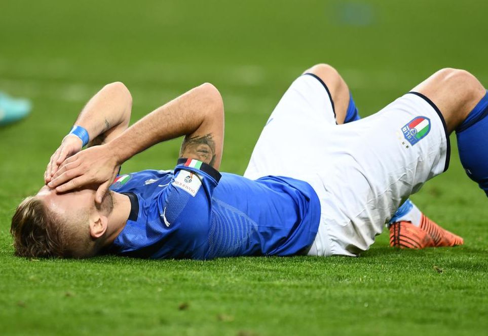 Hoy hace 8 años, Italia perdió 0-0 ante Suecia y se perdió el Mundial de Rusia