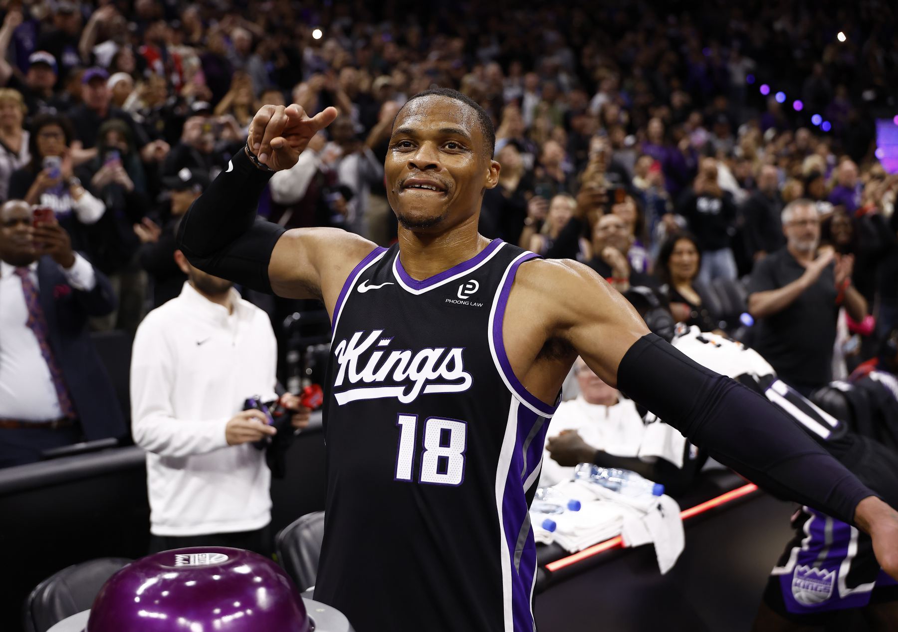 Split: Mantener la intensidad de un juego de ritmo rápido es difícil a menos que seas Westbrook, de 22 años.