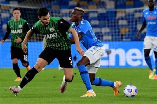 Nápoles vs Sassuolo